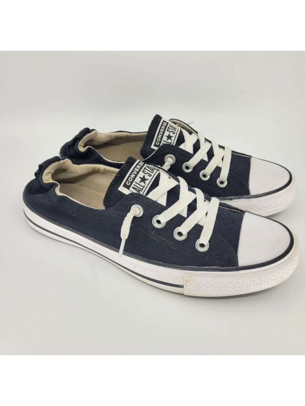 Converse Chuck Taylor All Star Shoreline Women's 9 Slip on Sneakers Black - Picture 1 of 11